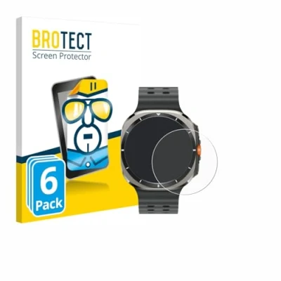 Abbildung von BROTECT (6 Stück Schutzfolie für Samsung Galaxy Watch Ultra (47 mm) Displayschutz Folie Klar