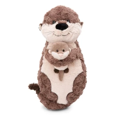 Abbildung von Nici Kuscheltier Otter Oda &amp; Odalina, 40 cm, figürlich, enthält recyceltes Material (Global Recycled Standard)