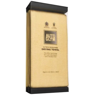 Abbildung von Autoglym Hi Tech Microfasertuch für Auto Innenbereiche, staubentfernendes, saugfähiges Reinigungstuch Autopolitur &amp; Finish in Fahrzeuginnenräumen, 40 x 40cm Grün