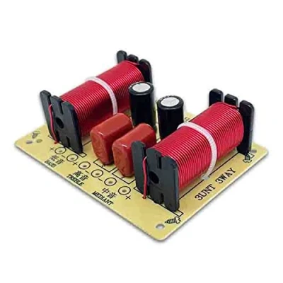 Abbildung von Yushu 3 Wege Audio Lautsprecher Frequenzteiler, 150 W HiFi Crossover Filtermodul, Frequenzteiler
