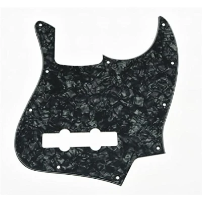 Abbildung von KAISH Black Pearl Jazz J Bass Schlagbrett für USA/Mexican 4 Saiten Fender