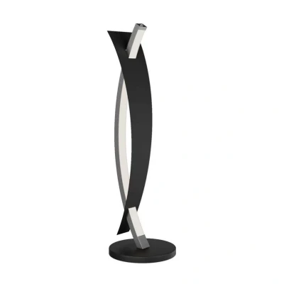 Abbildung von Lucande LED Tischleuchte Marija, schwarz, Metall, 61,5 cm