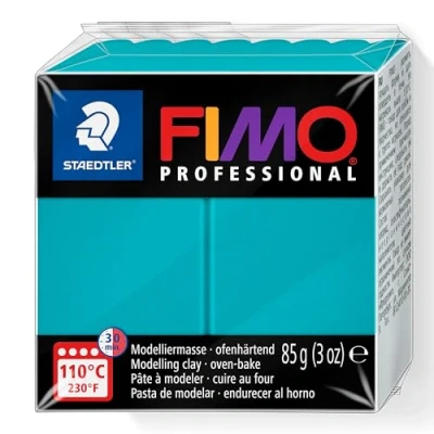 Abbildung von STAEDTLER 8004 32 Fimo Professional Normalblock, 85 g, türkis