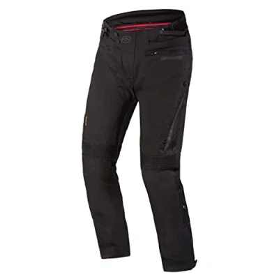 Abbildung von OZONE MOTO Vulcan Motorradhose Herren Textil DREI Beinlängen Abnehmbare Membran und Thermofutter Knieprotektoren Taschen für Hüftprotektoren