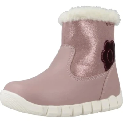 Abbildung von Geox Winterboots &quot;B IUPIDOO GIRL B&quot;, Klettstiefel, Babystiefel Winterstiefel mit Warmfutter