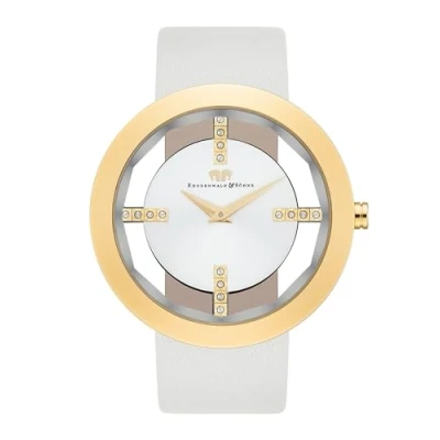 Abbildung von Rhodenwald &amp; Söhne Uhr, Damen, Größe: One Size, Creme weiß