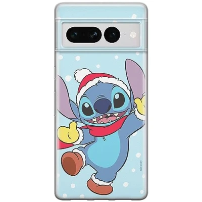 Abbildung von ERT GROUP Handyhülle für Google Pixel 7 PRO Original und offiziell Lizenziertes Disney Muster Stitch 009 optimal an die Form des Handy angepasst, hülle aus TPU