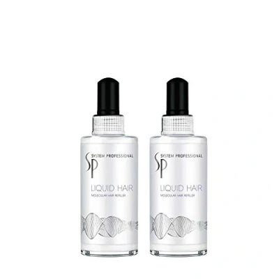 Abbildung von Wella SP Repair Liquid Hair 2 x 100 ml strapaziertes Haar System Professional Care
