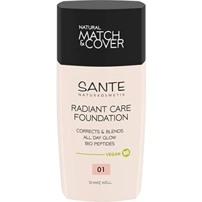 Abbildung von SANTE Foundation Radiant Care 01 Warm Ivory 30ml