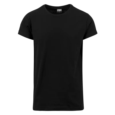 Abbildung von Urban Classics Herren Turnup Tee T Shirt, Schwarz (Black 7), M EU