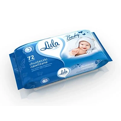 Abbildung von LULA Feuchttücher mit PANTENOLEM 72pcs