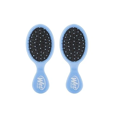 Abbildung von Wet Brush Entwirrungsbürste, Mini Entwirrungsbürste (Sky) Nasses &amp; Trockenes Haarbürste für Frauen Männer Kein Verheddern Weiche Flexible Borsten glattes, lockiges dickes Haar (2 Stück)