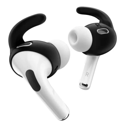Abbildung von KeyBudz EarBuddyz Ohrhaken für AirPods Pro 2 Ohrpolster (Sicherer Halt Apple 2. Generation)
