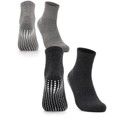 Abbildung von Occulto 24 PACK Stoppersocken Socken schwarzgrau, Herren, Größe: 39 42, Schwarz grau