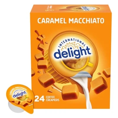 Abbildung von International Delight Coffee Creamer Singles, Caramel Macchiato, 24 Count