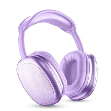 Abbildung von Music Sound Bluetooth Kopfhörer Around Ear MAXI2 5.0 Play Time 22h Integriertes Mikrofon Steuerung am Kopfband und verstellbarem Kopfbügel Violett