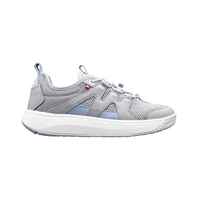 Abbildung von Joya Marbella Light Grey Sneaker, Textile / Velour Leather, Kategorie Schnürschuh