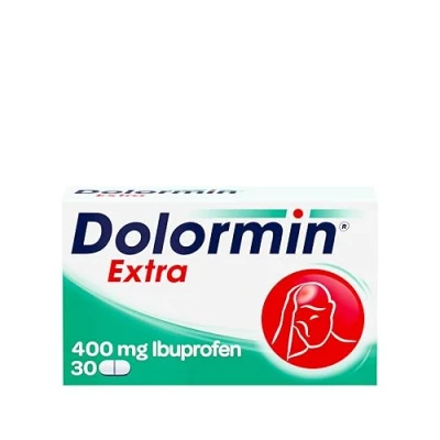 Abbildung von Dolormin Extra 400 mg Ibuprofen bei Schmerzen und Fieber 30 St