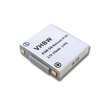 Abbildung von vhbw Akku Ersatz für GN Netcom 14151 01, 02, AHB602823, SG081003 Wireless Headset Kopfhörer (270mAh, 3.7V, Li Polymer)