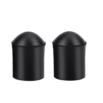 Abbildung von Bnineteenteam 2 Stück Cello Endpin Tip Cap,Gummi Spitze für Cello,Endpin Protector Kontrabass Schwarz Musikinstrumentenzubehör