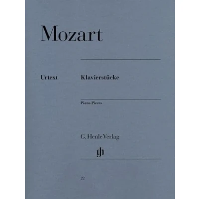 Abbildung von Klavierstücke. Klavier: Besetzung: Klavier zu zwei Händen (G. Henle Urtext Ausgabe)