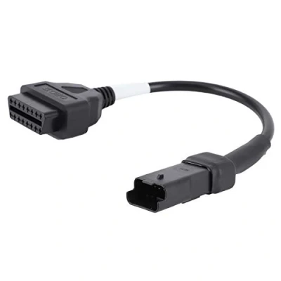 Abbildung von OBD2 Adapter, 4 Pin Motorrad Diagnoseadapter Kabelanschluss Steckverbinder Kabel Scan Tool für Panigale Fit Multistrada 1200 2010 20