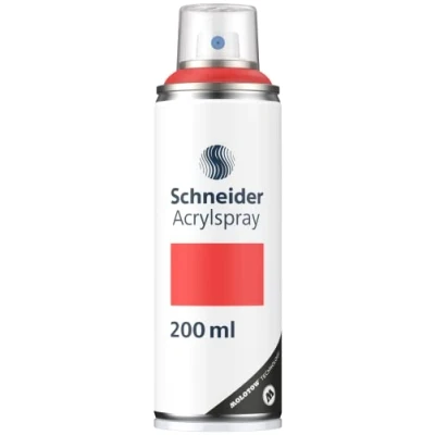 Abbildung von Schneider Acrylspray Sprühfarbe rot