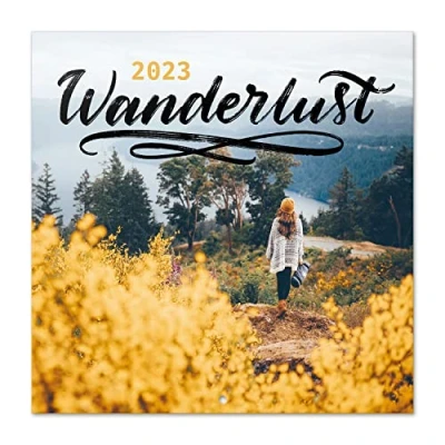 Abbildung von Grupo Erik Wandkalender 2023, Wanderlust Wandkalender, Kalender zum Aufhängen, 2023 Familienkalender offizielle Lizenz, FSC zertifiziert, CP23045