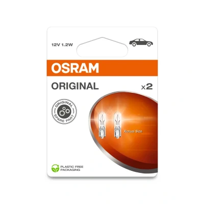 Abbildung von Glühlampe, Innenraumleuchte OSRAM 2721 2BL