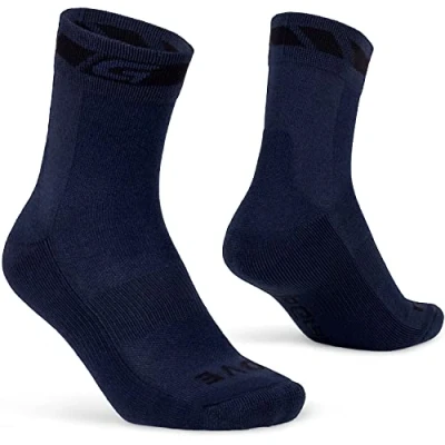 Abbildung von GripGrab Merino Winter Fahrradsocken Dicke Thermosocken mit Merinowolle Radsport Wintersocken Kälteschutz Rad Strümpfe