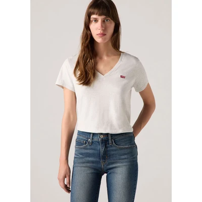 Abbildung von Levi&#039;s® V Shirt Perfect Tee mit kleinem Batwing Logo