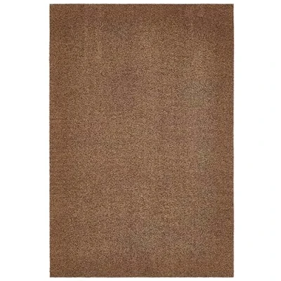 Abbildung von andiamo Fußmatte Samson Schmutzfangmatte aus Baumwolle für den Hauseingang einsetzbar als innen, Fußabtreter im überdachten Außenbereich oder Haustiermatte 100 x 150 cm Braun