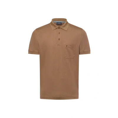 Abbildung von Ragman Poloshirt, Herren, Größe: Medium, Camel