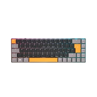 Abbildung von CHERRY MX LP 2.1 Compact Wireless, Kabellose Gaming Tastatur mit 68 Tasten, UK Layout (QWERTY), Mechanische LOW PROFILE SPEED Switches, Schwarz