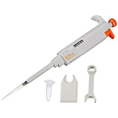 Abbildung von sunLab SU1704 Mikroliterpipette, Autoklavierbar, 10 µL 100 Kapazität
