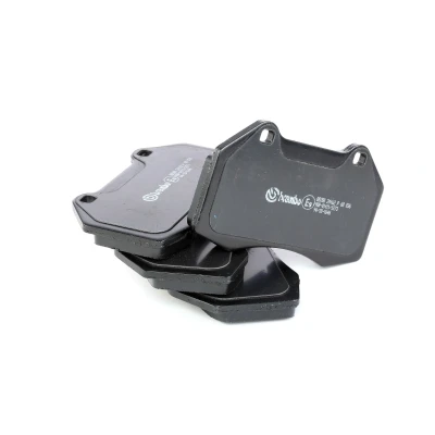 Abbildung von BREMBO P 68 036 Bremsbelagsatz exkl. Verschleißwarnkontakt ohne Zubehör RENAULT: MEGANE 2, CLIO 3, 3 Coupe