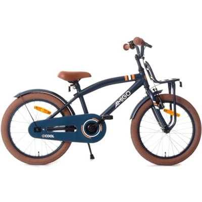 Abbildung von AMIGO Kinderfahrräder Jungen 2Cool 18 Zoll 28.5 cm Rücktrittbremse Blau