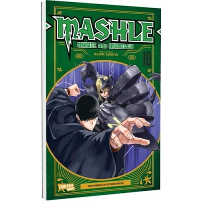Abbildung von Mashle: Magic and Muscles 10: Witzige und verrückte Fantasy Action für Fans von Magie gestählten Muskeln!