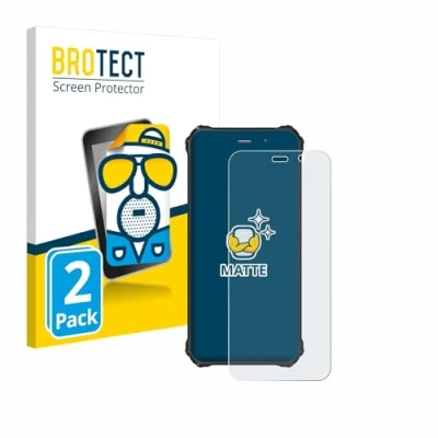 Abbildung von BROTECT Entspiegelungs Schutzfolie für Fossibot F101P (2 Stück) Matte Displayschutz Folie, Anti Reflex, Fingerprint
