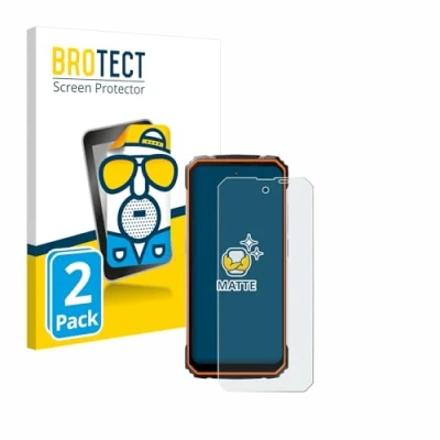 Abbildung von BROTECT Entspiegelungs Schutzfolie für Blackview BV8100 (2 Stück) Matte Displayschutz Folie, Anti Reflex, Fingerprint