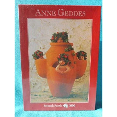 Abbildung von Schmidt Spiele Anne Geddes Erdbeertöpfchen Puzzle 1000 Teile