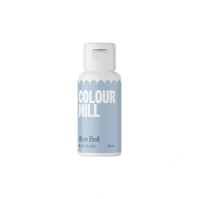 Abbildung von Colour Mill Oil Blend Blue Bell Lebensmittelfarbe auf Ölbasis Lebensmittelfarben für Schokolade, Fondant, Cupcakes, Kuchen, Backen, Macaron Food Coloring Tortendeko 20ml
