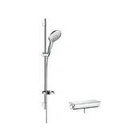 Abbildung von hansgrohe Raindance Select S 150 Thermostatset 0,90m, 3 Strahlarten, Chrom