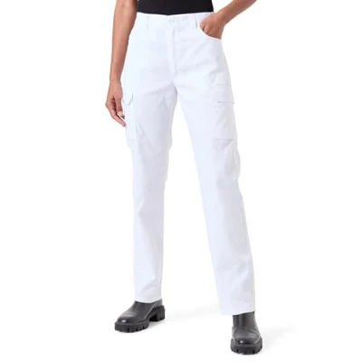 Abbildung von VELILLA Unisex Pantalón Multibolsillos Arbeitshose, weiß, XS