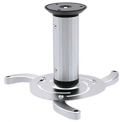 Abbildung von Maclean MC 515 S Deckenhalterung Deckenhalter Beamer Wand Videoprojektor (Belastbarkeit 10kg, Deckenabstand: 170mm) silber