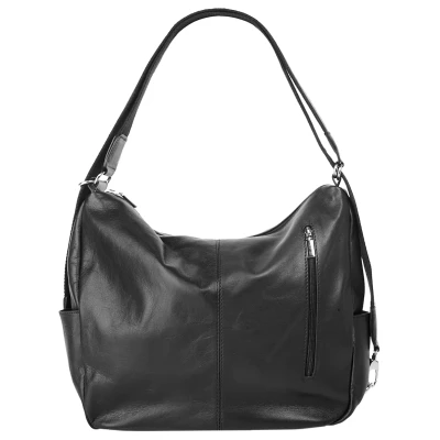 Abbildung von Cluty Laptoprucksack, echt Leder, Made in Italy