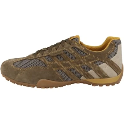 Abbildung von Geox Snake Original Sneaker low, Herren, Größe: 48, Military/dark grey Schuhe