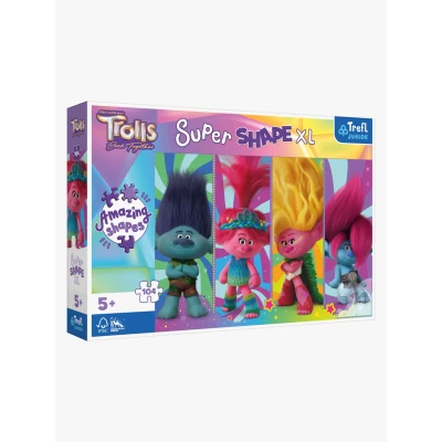 Abbildung von Trefl Junior Trolls 3 XL Puzzle 104 Teile