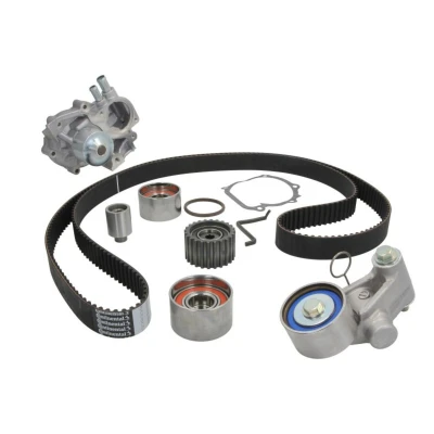 Abbildung von HEPU PK75090 Wasserpumpe + Zahnriemensatz 281 SUBARU: Impreza II Limousine, III Schrägheck, Forester