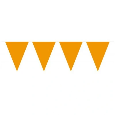 Abbildung von Flag Linie Mini Orange Plastik 3 Meter